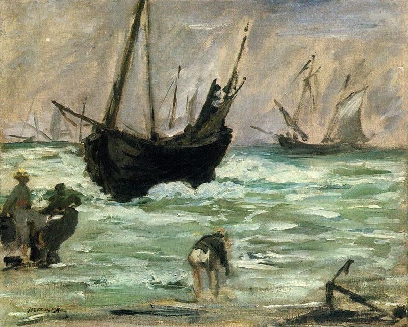 Edouard Manet Seascape I